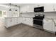 Bright kitchen with white cabinetry, stainless steel appliances, and granite countertops at 270 Piedmont Ne Rd, Marietta, GA 30066