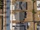 Aerial view showcasing the home's location in a well-planned community with tree-lined streets at 6180 Bellmoore Park Ln, Duluth, GA 30097