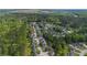 An aerial view of homes surrounded by lush green trees at 3644 Gray Birch Dr, Decatur, GA 30034