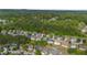 Aerial view of suburban homes surrounded by lush trees and greenery at 3644 Gray Birch Dr, Decatur, GA 30034