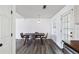 Bright dining area featuring natural light and access to the backyard at 3644 Gray Birch Dr, Decatur, GA 30034