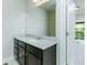 This half bathroom offers a granite sink top at 3118 Old Covington Hwy, Covington, GA 30014