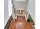 Grand foyer entrance with high ceilings and double doors at 5732 Ashleigh Walk Dr, Suwanee, GA 30024