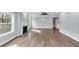 Spacious living room featuring hardwood floors and a fireplace at 2784 Hilson Commons, Decatur, GA 30034