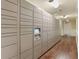 Package delivery lockers with electronic interface and wood flooring at 200 River Vista Dr # 502, Atlanta, GA 30339