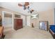 Spacious bedroom featuring ample storage, natural light, and an ensuite bathroom for ultimate convenience at 165 Babbling Brook, Mcdonough, GA 30252