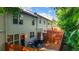 Private fenced-in patio perfect for outdoor seating, grilling, and entertaining guests at 2474 Whiteoak Se Run # 18, Smyrna, GA 30080