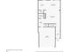 First floor plan featuring a kitchen, dining and living rooms, office, garage, and foyer at 2474 Whiteoak Se Run # 18, Smyrna, GA 30080