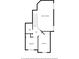Second floor plan details bedrooms, bath, hall, and the open to below space at 2365 Parkside Club Ln, Lawrenceville, GA 30044