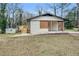The home's backyard featuring the deck area at 2000 Fairburn Sw Rd, Atlanta, GA 30331