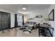 Cozy living room with hardwood floors and modern furnishings at 3071 Colonial Way # J, Atlanta, GA 30341