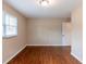 Bedroom featuring hardwood floors, and window at 3202 Betty Cir, Decatur, GA 30032