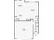 Detailed floor plan showing the layout of the dining room, kitchen, living room, and garage at 9122 Golfview Cir, Covington, GA 30014
