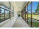 Enclosed porch with screens offers outdoor views at 950 Sundew Se Dr, Conyers, GA 30013