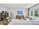 Inviting living room with large windows, comfortable seating, and stylish decor for a relaxing atmosphere at 221 Kindness Cir, Mcdonough, GA 30252