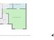 A detailed floor plan of the second floor showing the layout of the rooms at 3815 Pleasant Oaks Dr, Lawrenceville, GA 30044