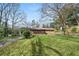 Brick home with a spacious yard and screened-in porch, perfect for outdoor living at 422 Derbyshire Dr, Stone Mountain, GA 30088