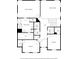 Upstairs floor plan featuring Primary Bedroom, Laundry and multiple Bedrooms at 5310 Corinth Ct, Cumming, GA 30040
