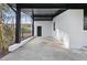 A carport with painted brick and black accents at 1383 Palmer Sw Pl, Mableton, GA 30126