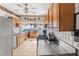 Functional kitchen featuring stainless steel appliances, ample counter space, and tiled backsplash at 799 Moreland Se Ave, Atlanta, GA 30316
