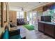 Living room with comfortable seating and outdoor access at 799 Moreland Se Ave, Atlanta, GA 30316