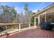Outdoor deck with a grill, perfect for entertaining at 5120 Parkwood Oaks Ln, Smyrna, GA 30126