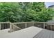 Inviting back deck overlooking lush greenery offers an ideal outdoor space for relaxing and entertaining in a serene environment at 3305 Suffolk Dr, Cumming, GA 30041