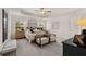 Serene primary bedroom with a tray ceiling, neutral decor, and plush carpeting at 1118 Edinburg Dr # 60, Villa Rica, GA 30180