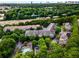 Aerial view of apartments surrounded by green landscaping and community pool at 2700 Pine Tree Ne Rd # 1117, Atlanta, GA 30324