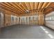 Spacious unfinished garage with concrete floor and abundant space at 140 Double D Rd, Temple, GA 30179