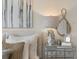 Bedroom close up with a decorative mirror and art print at 58 Leggett Dr # 186, Villa Rica, GA 30180