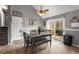 Dining room with direct access to the deck at 3747 Junior Ln, Douglasville, GA 30135