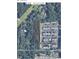 Aerial view of parcel outlined in red with neighborhood context, showing property's proximity to Stone Rd and Beech Dr at 2469 Stone Rd, East Point, GA 30344