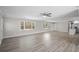 Expansive living room with neutral colors, fan and an open floorplan at 708 Morris Rd, Hiram, GA 30141