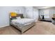 Comfortable bedroom with neutral carpet and a spacious layout at 6274 Katelyn Park, Lithonia, GA 30058