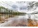 Scenic lake view with clear water reflecting the sky and surrounding trees at 4020 F A A Rd, Cumming, GA 30041