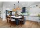 Spacious kitchen with center island, modern appliances, and stylish pendant lighting at 78 Cuthbert Ln Ne, Acworth, GA 30101