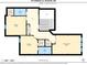 Floorplan of the second story includes multiple bedrooms, bathrooms, and an office retreat at 78 Cuthbert Ln Ne, Acworth, GA 30101