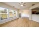 Sunlit dining area with large windows and access to the kitchen at 1670 Granville Ct, Lawrenceville, GA 30043