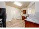 Kitchen space showcasing new stainless appliances, stylish backsplash, modern cabinets, and granite countertops at 1670 Granville Ct, Lawrenceville, GA 30043