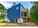 Modern home boasts a unique architectural design, deck, and partially covered patio at 237 Altoona Sw Pl, Atlanta, GA 30314