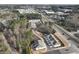 This is an aerial view of the community of homes close to local highways at 1624 Ruskin Way, Marietta, GA 30062
