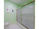 Bathroom featuring a standing shower and a white wicker basket at 5 Coventry Close, Avondale Estates, GA 30002
