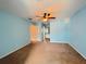 Bedroom showing carpet and access to the bathroom at 3520 Newberry Ln, Douglasville, GA 30135