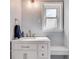 Stylish bathroom featuring modern fixtures and a built in vanity seat at 3510 Nw Roswell Nw Rd # J1, Atlanta, GA 30305