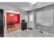 An entryway showcasing the dining room, leading to a kitchen, creating an open and connected living space at 5073 Hyacinth Ln, Austell, GA 30106