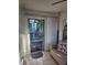 Private outdoor patio with white railing and greenery views at 1644 Alexandria Ct, Marietta, GA 30067