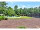 Community pool area with gazebos, playground, and tennis court, offering recreational amenities at 3270 New University Trl, Cumming, GA 30041