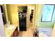 Bathroom with vanity, soaking tub and shower combo at 3897 Vine Stone Dr, Stonecrest, GA 30038