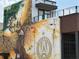 Striking exterior mural featuring the Atlanta United logo and a wildlife motif, enhancing the building's facade at 502 Pryor Sw St # 301, Atlanta, GA 30312